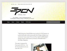 Tablet Screenshot of ericperonnard.com